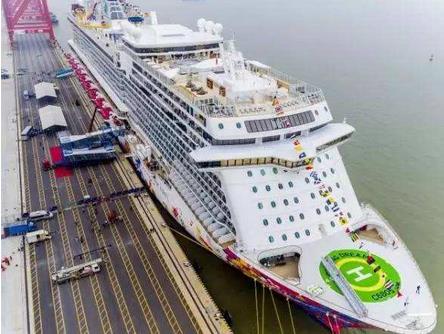 廣州靠泊郵輪航次減少23.0%的情況下，廣州仍實現了19%的旅客量增長