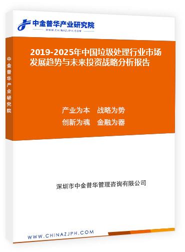 2019-2025年中國垃圾處理行業市場發展趨勢與未來投資戰略分析報告
