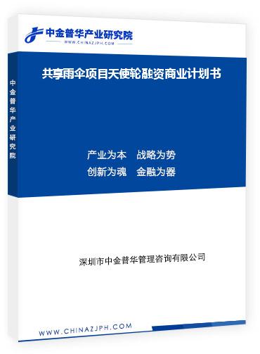 共享雨傘項目天使輪融資商業計劃書